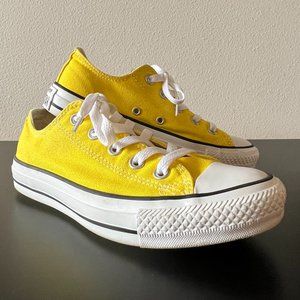 Yellow Converse Sneakers